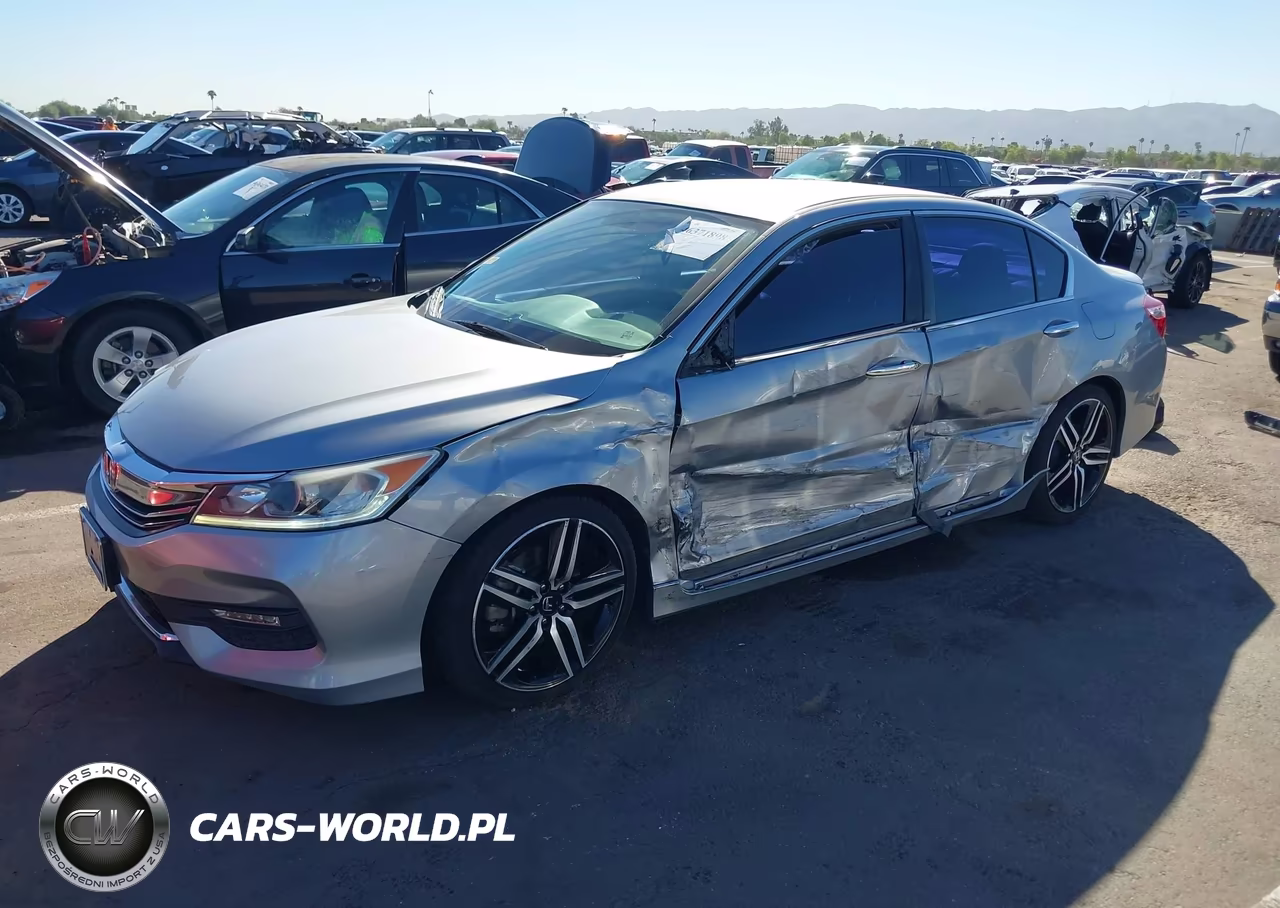 2017 Honda Accord Sport Se VIN:1HGCR2F1XHA296702 - 6