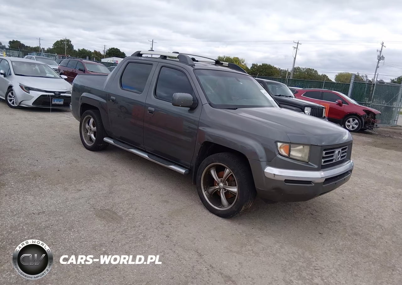 2007 Honda Ridgeline Rtl VIN:2HJYK16537H523116 - 1