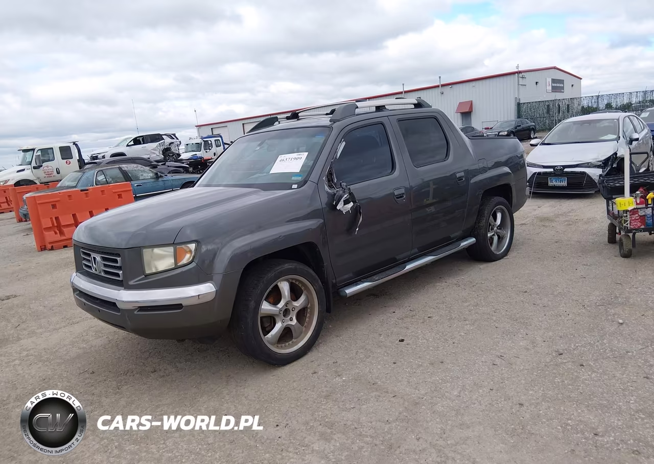 2007 Honda Ridgeline Rtl VIN:2HJYK16537H523116 - 2