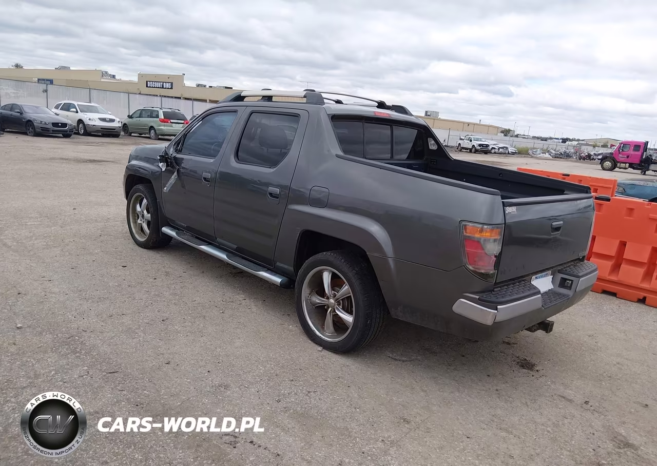 2007 Honda Ridgeline Rtl VIN:2HJYK16537H523116 - 3