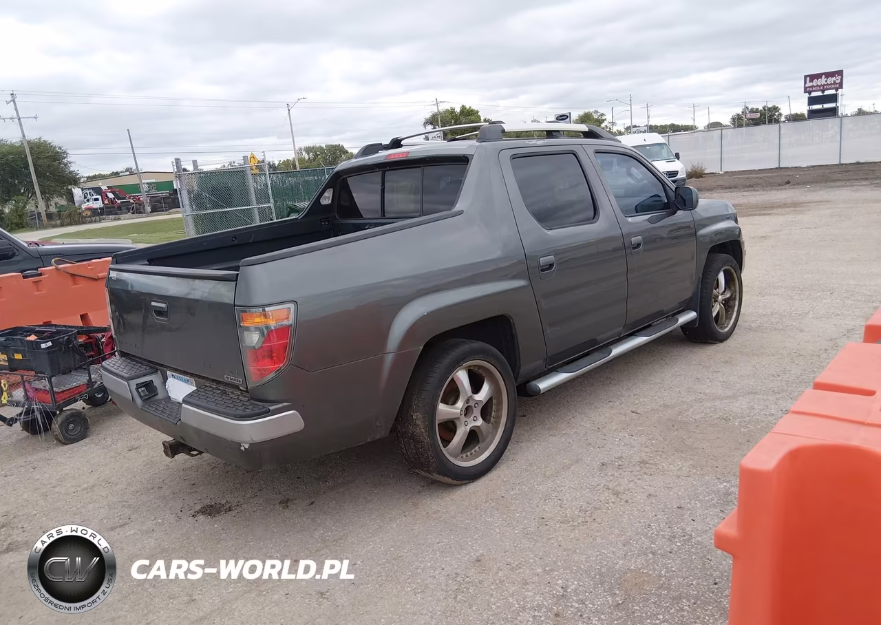 2007 Honda Ridgeline Rtl VIN:2HJYK16537H523116 - 4