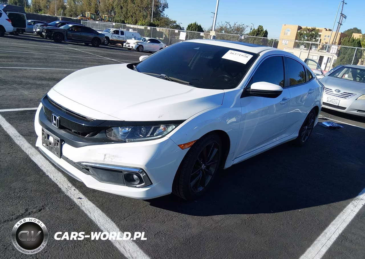 2019 Honda Civic Ex-L VIN:JHMFC1F71KX009066 - 2