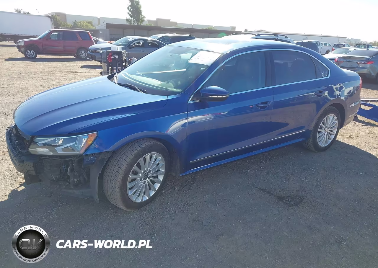2016 Volkswagen Passat 1.8T Se VIN:1VWBT7A38GC012100 - 2