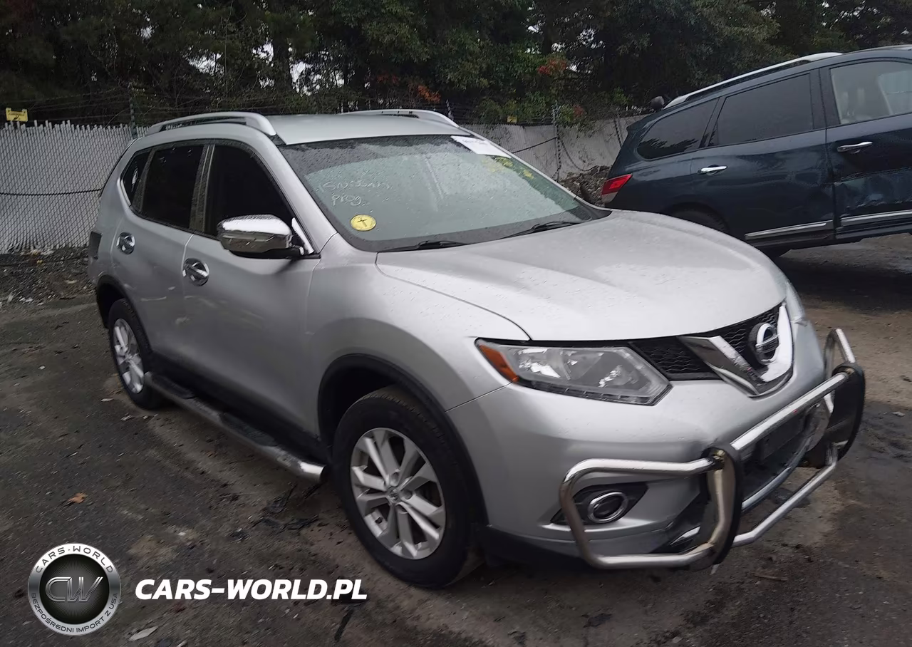 2015 Nissan Rogue Sv VIN:KNMAT2MV1FP541698 - 1