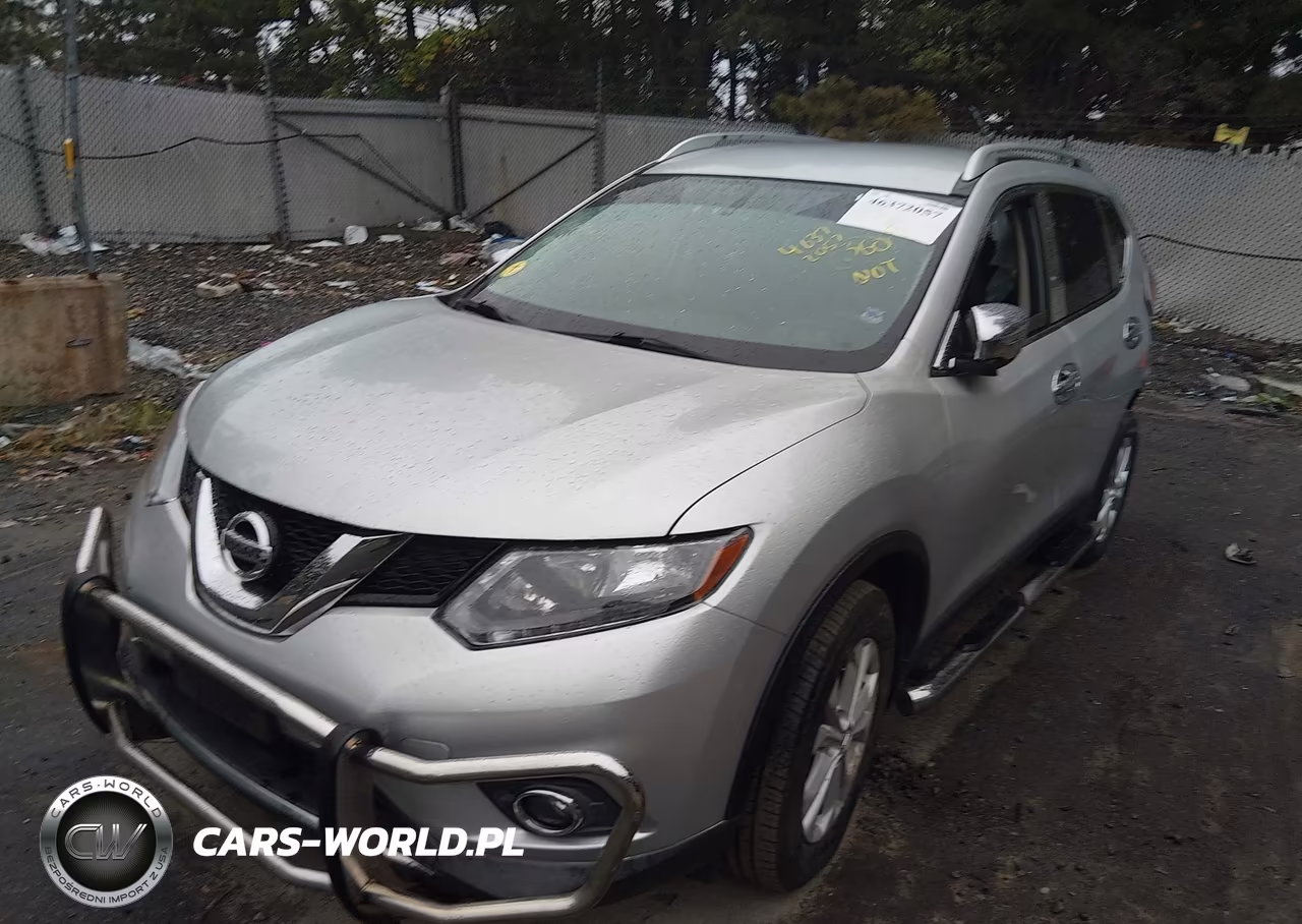 2015 Nissan Rogue Sv VIN:KNMAT2MV1FP541698 - 2