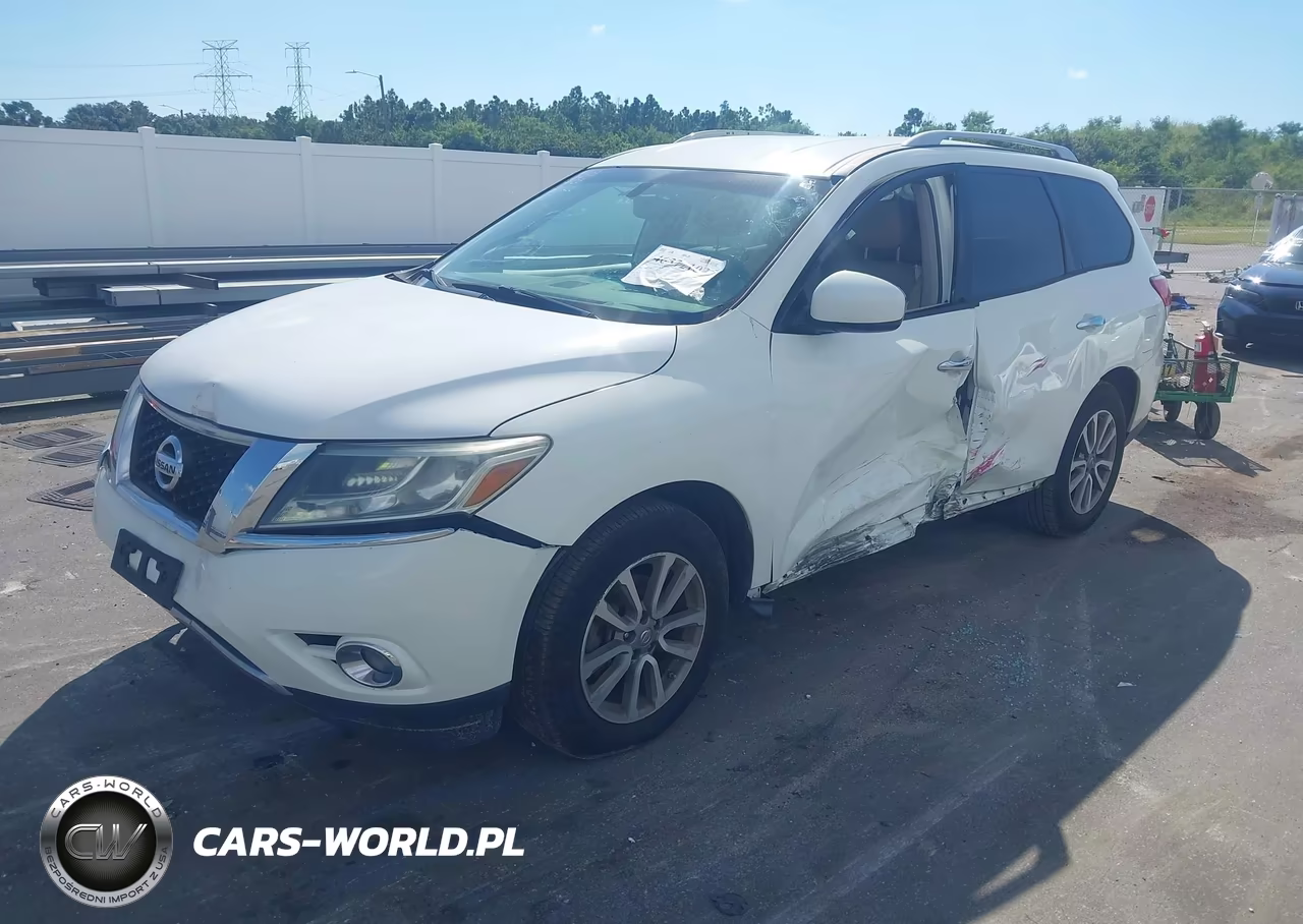 2016 Nissan Pathfinder Platinum-S-Sl-Sv VIN:5N1AR2MN3GC602004 - 2