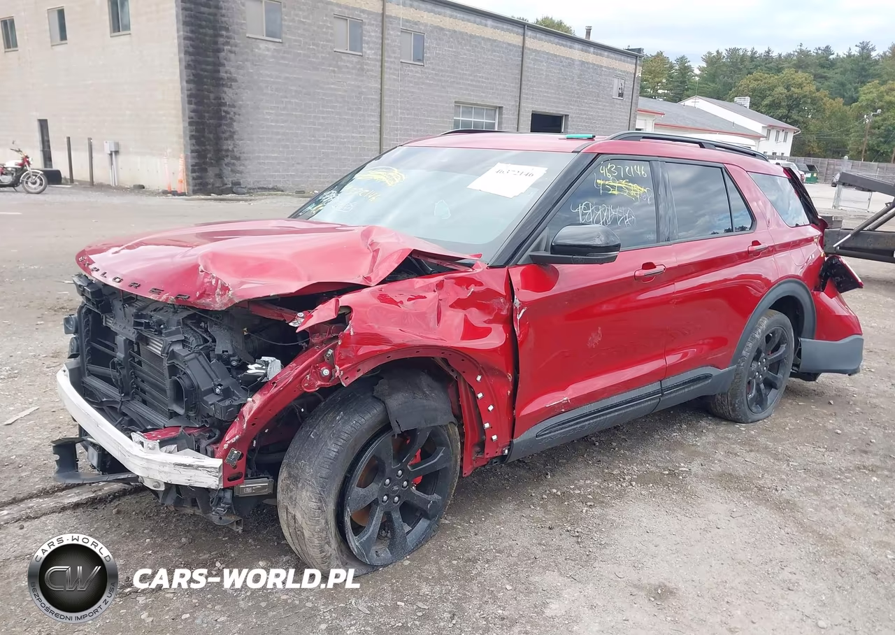 2022 Ford Explorer St VIN:1FM5K8GC0NGB96174 - 2