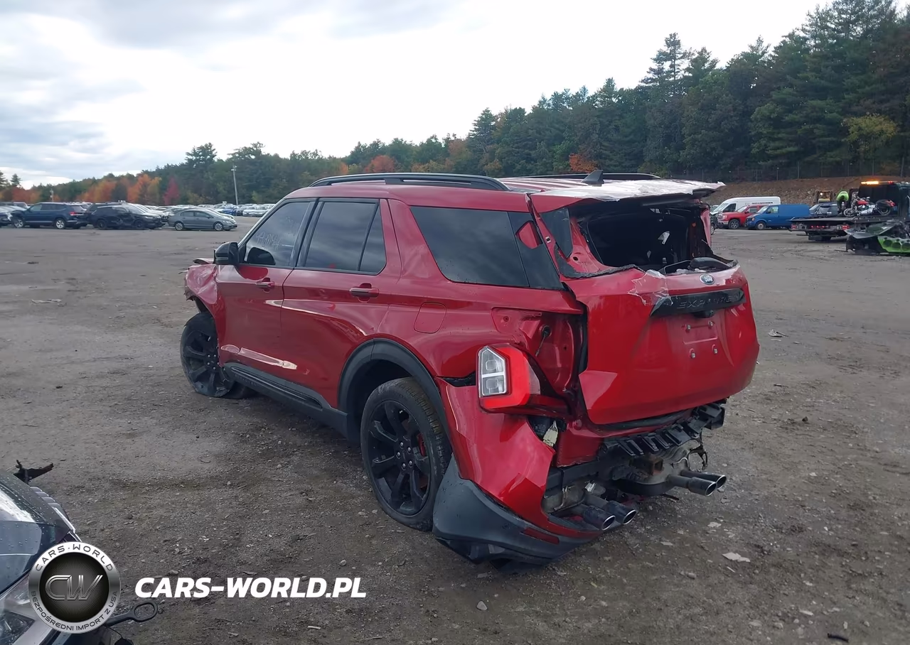 2022 Ford Explorer St VIN:1FM5K8GC0NGB96174 - 3