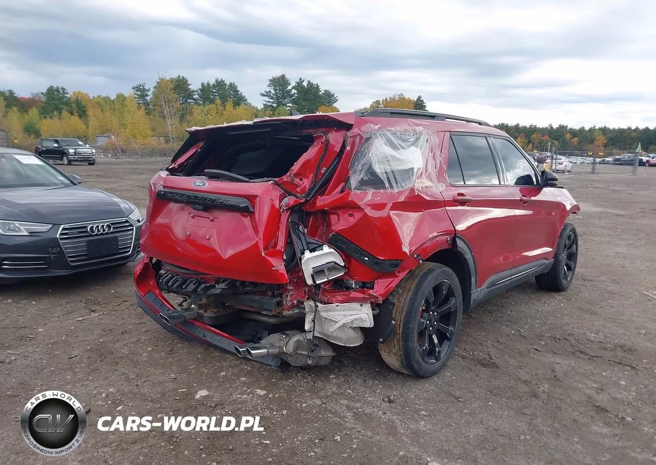 2022 Ford Explorer St VIN:1FM5K8GC0NGB96174 - 4