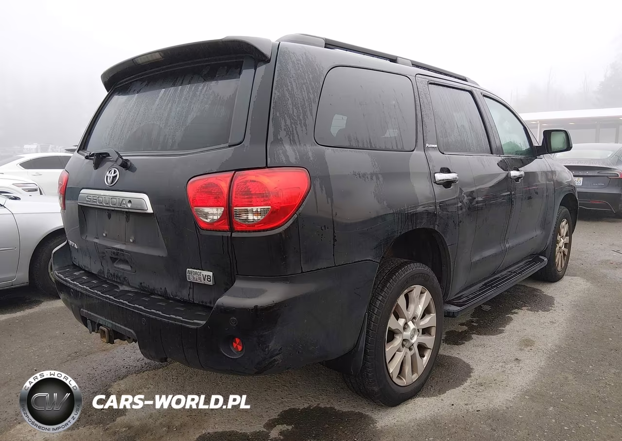 2008 Toyota Sequoia Platinum 5.7L V8 VIN:5TDBY67A88S017866 - 4