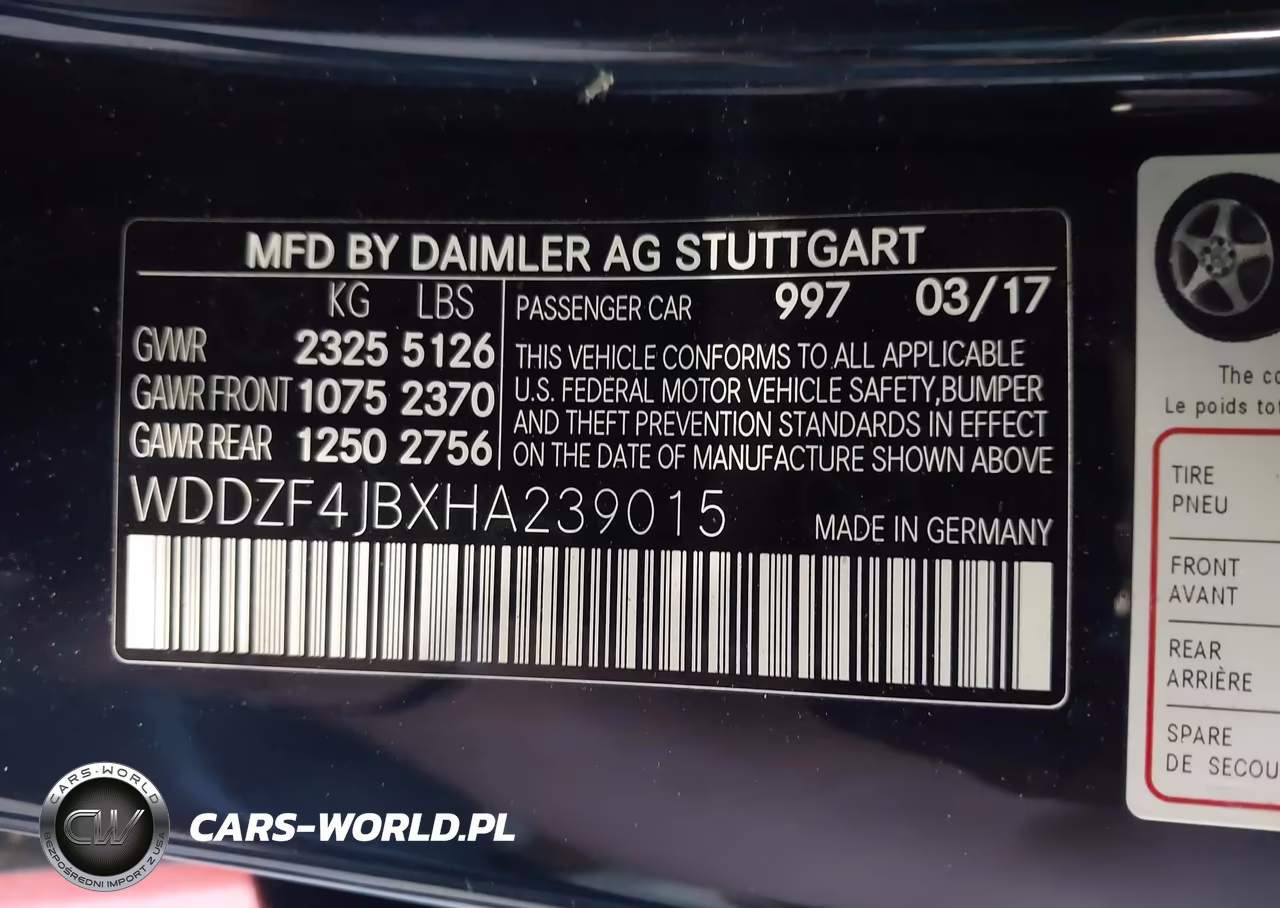 2017 Mercedes-Benz E 300 VIN:WDDZF4JBXHA239015 - 9