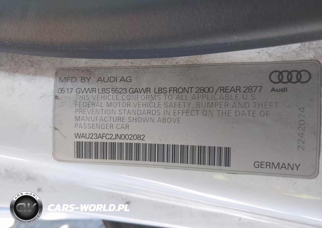 2018 Audi A7 3.0T Premium Plus VIN:WAU23AFC2JN002082 - 9