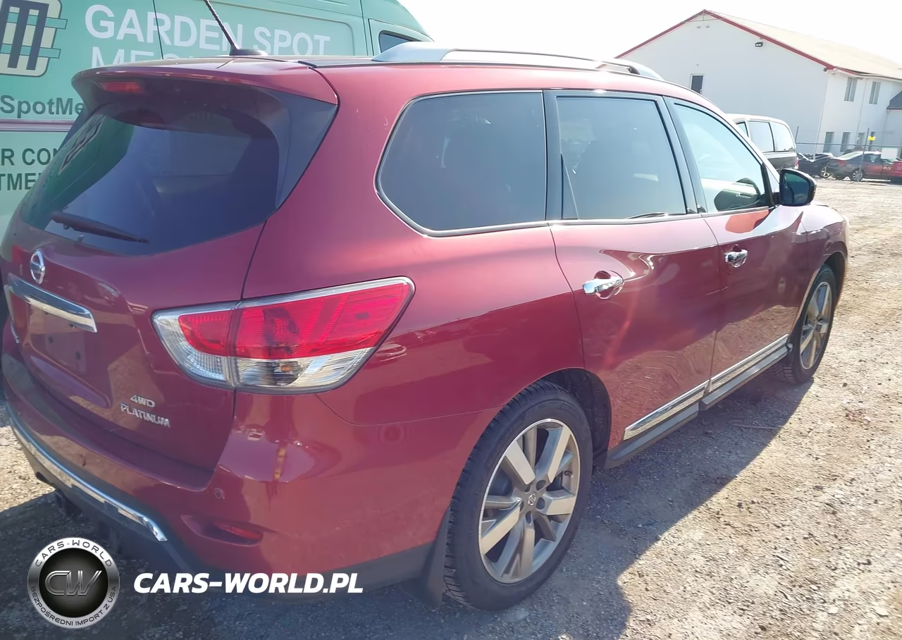 2015 Nissan Pathfinder Platinum VIN:5N1AR2MM8FC676301 - 4