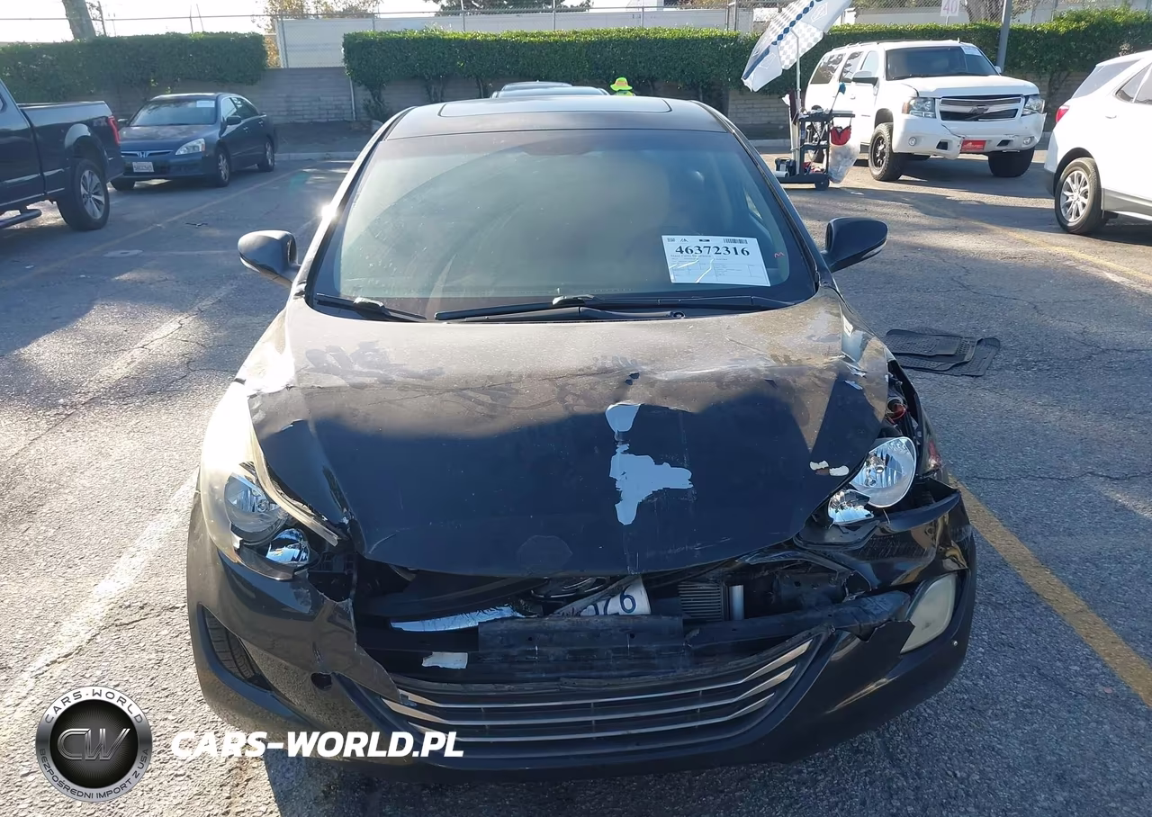 2012 Hyundai Elantra Limited VIN:5NPDH4AE3CH084236 - 12