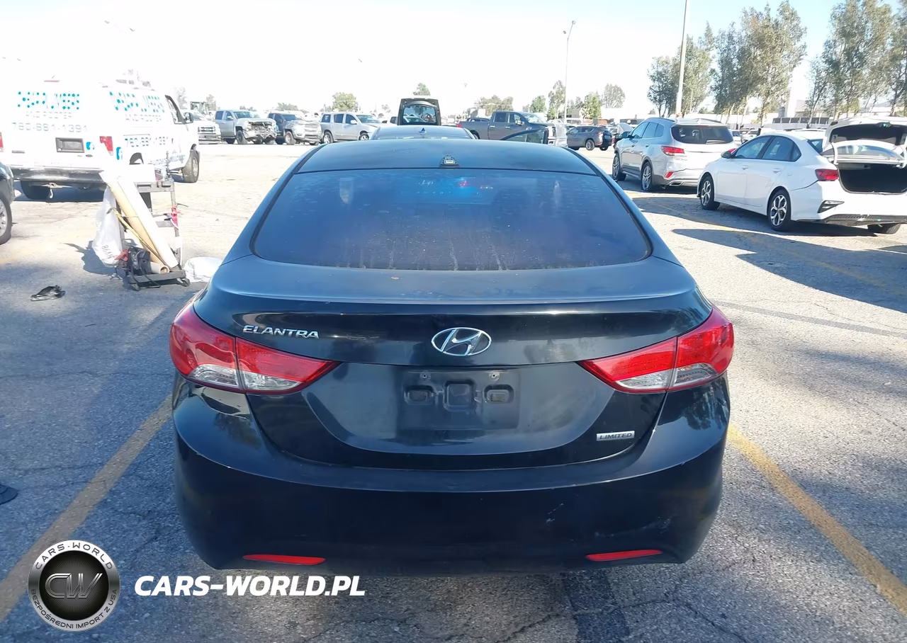 2012 Hyundai Elantra Limited VIN:5NPDH4AE3CH084236 - 16