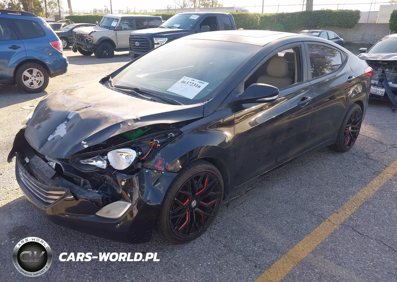 2012 Hyundai Elantra Limited VIN:5NPDH4AE3CH084236 - 2