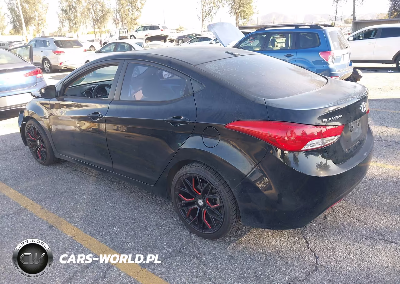 2012 Hyundai Elantra Limited VIN:5NPDH4AE3CH084236 - 3