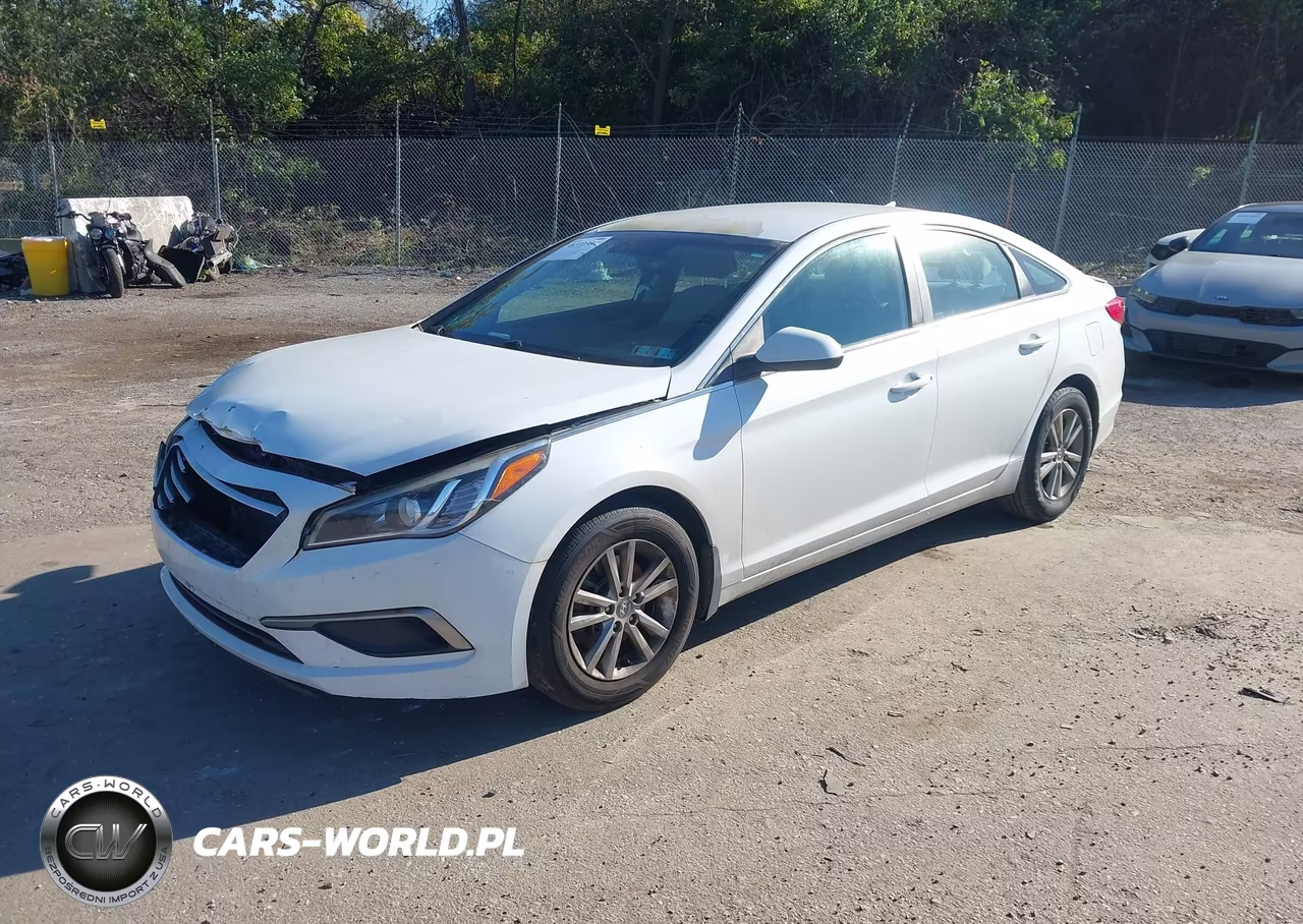 2016 Hyundai Sonata Se VIN:5NPE24AF8GH319444 - 2