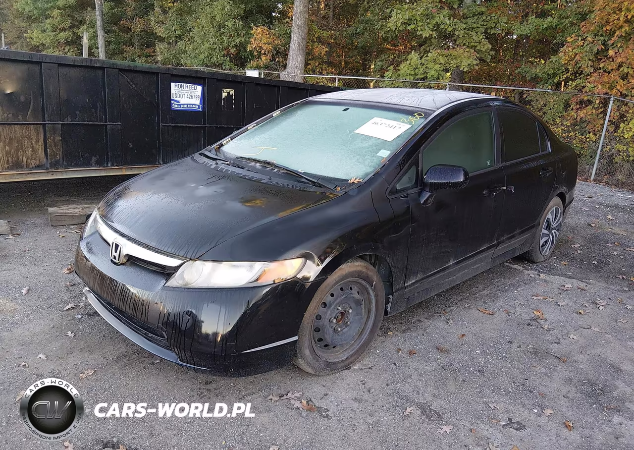 2008 Honda Civic Lx VIN:2HGFA16588H323091 - 2