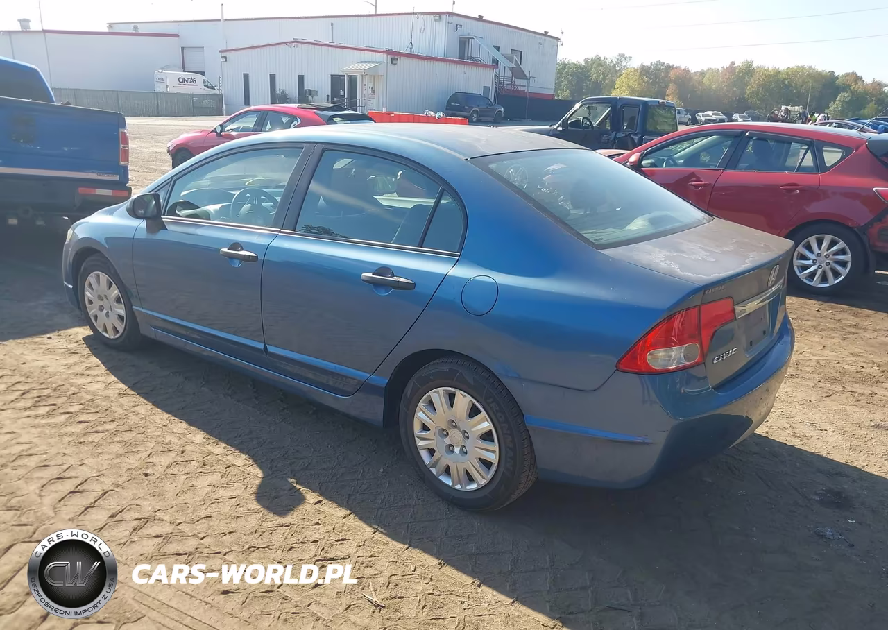2010 Honda Civic Vp VIN:2HGFA1F38AH569398 - 3