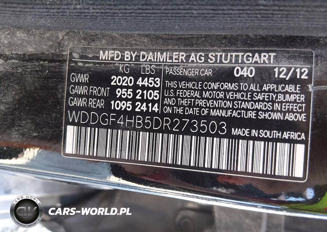 2013 Mercedes-Benz C 250 Sport VIN:WDDGF4HB5DR273503 - 9