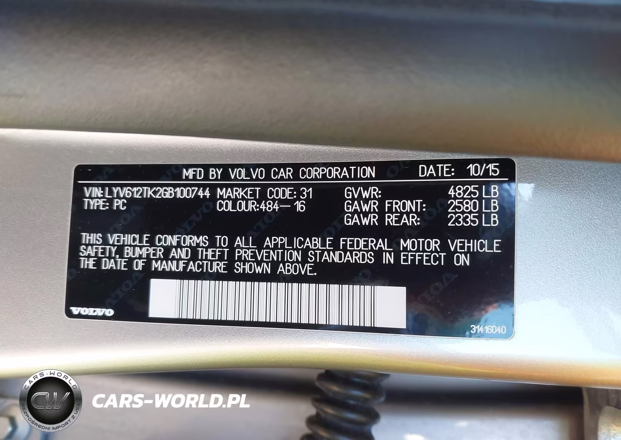 2016 Volvo S60 Inscription T5 Premier VIN:LYV612TK2GB100744 - 9