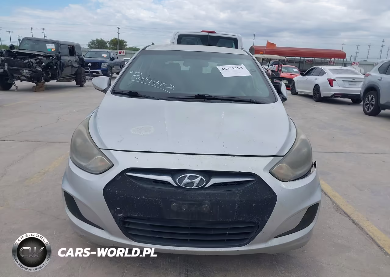 2014 Hyundai Accent Gs VIN:KMHCT5AE7EU161405 - 12