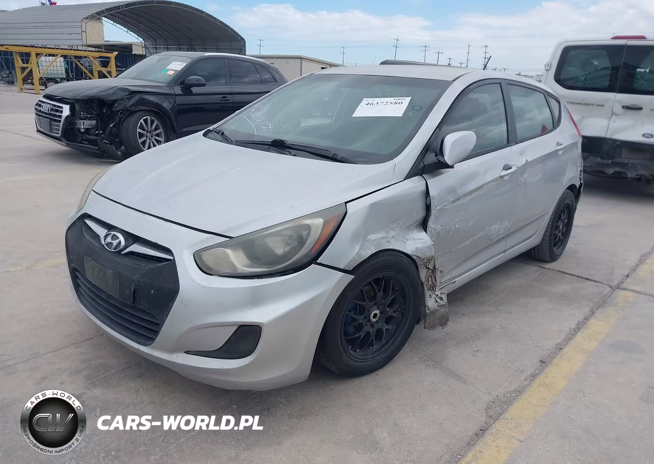 2014 Hyundai Accent Gs VIN:KMHCT5AE7EU161405 - 2