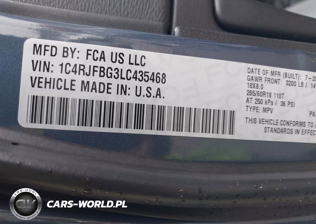 2020 Jeep Grand Cherokee Limited 4X4 VIN:1C4RJFBG3LC435468 - 9