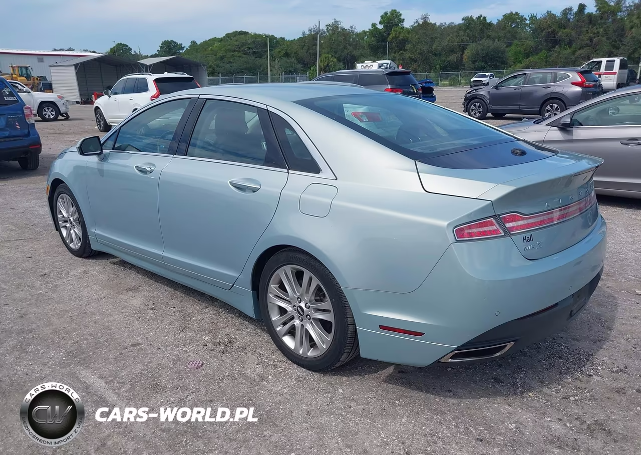 2014 Lincoln Mkz Hybrid VIN:3LN6L2LU3ER818062 - 3