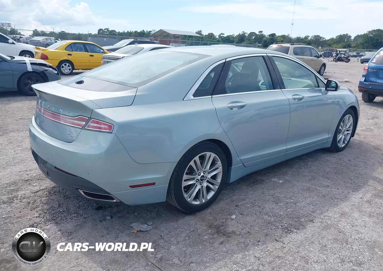 2014 Lincoln Mkz Hybrid VIN:3LN6L2LU3ER818062 - 4