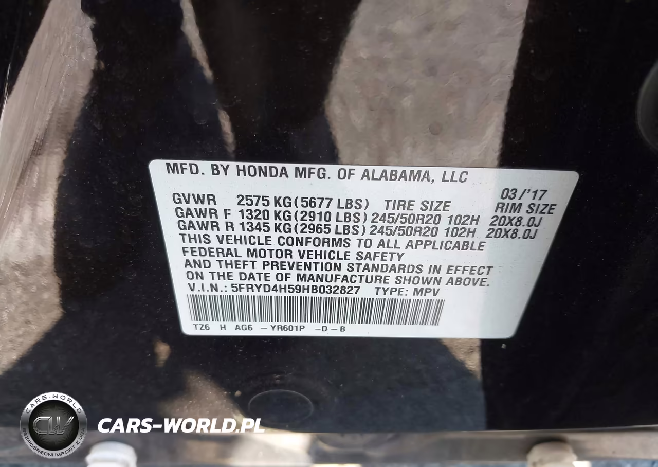2017 Acura Mdx Technology Package VIN:5FRYD4H59HB032827 - 9