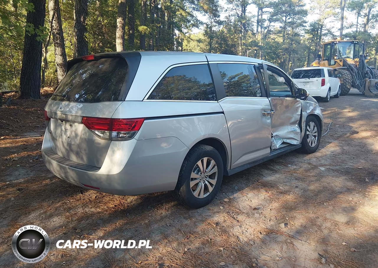 2014 Honda Odyssey Ex-L VIN:5FNRL5H67EB108774 - 4
