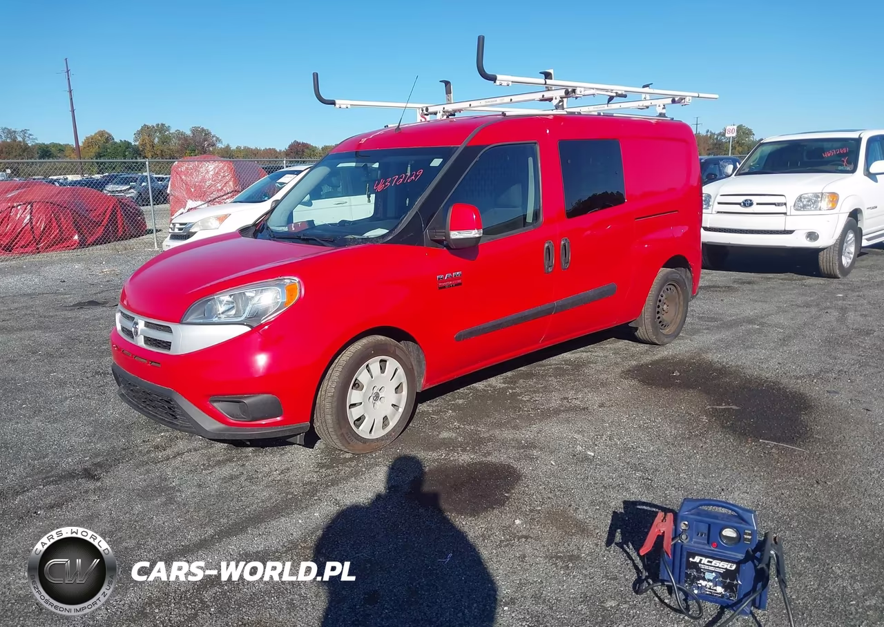 2018 Ram Promaster City Tradesman Slt VIN:ZFBERFBB2J6K11425 - 2