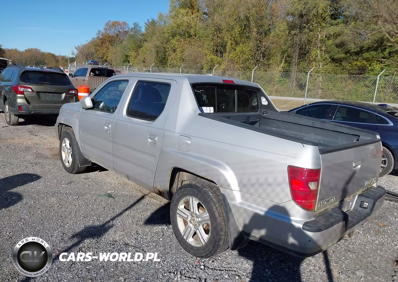 2009 Honda Ridgeline Rtl VIN:2HJYK16569H503008 - 3