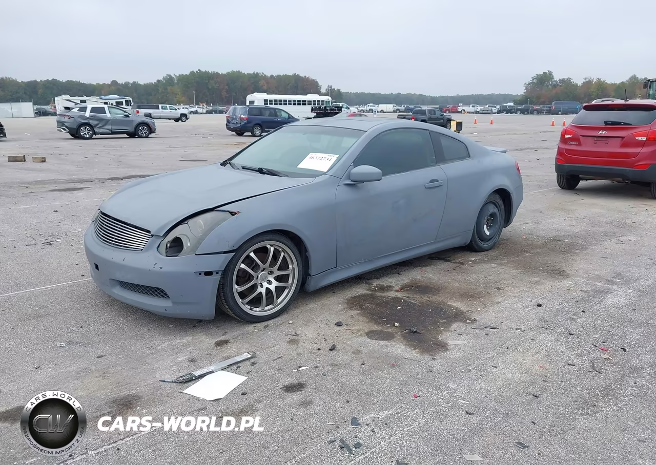 2007 Infiniti G35 VIN:JNKCV54E07M909620 - 2