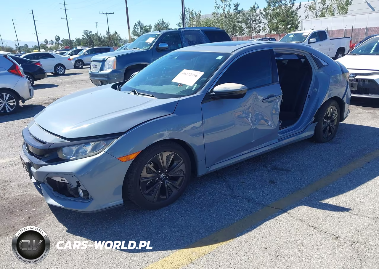2019 Honda Civic Ex VIN:SHHFK7H6XKU413357 - 2