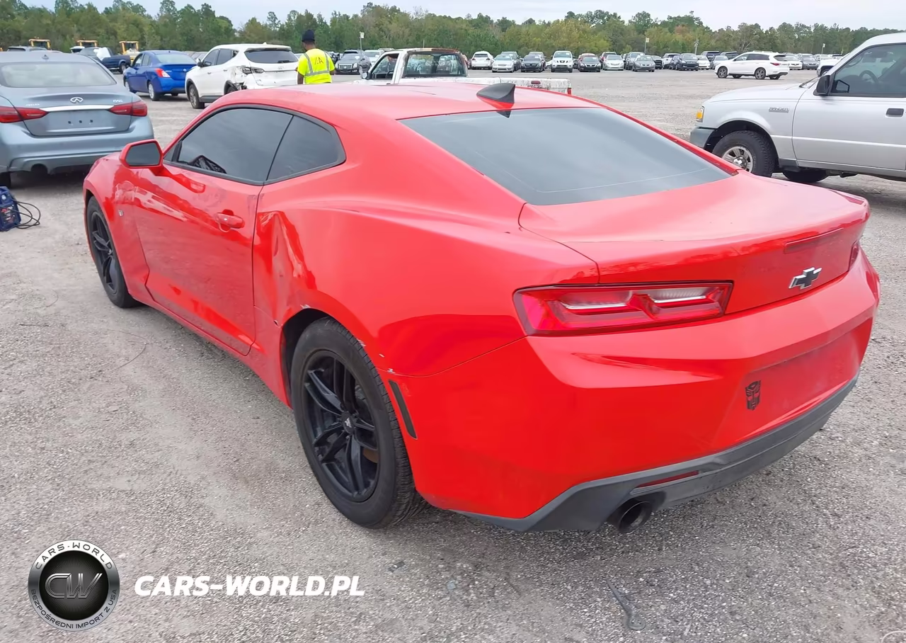 2018 Chevrolet Camaro Lt VIN:1G1FB1RS8J0102736 - 3