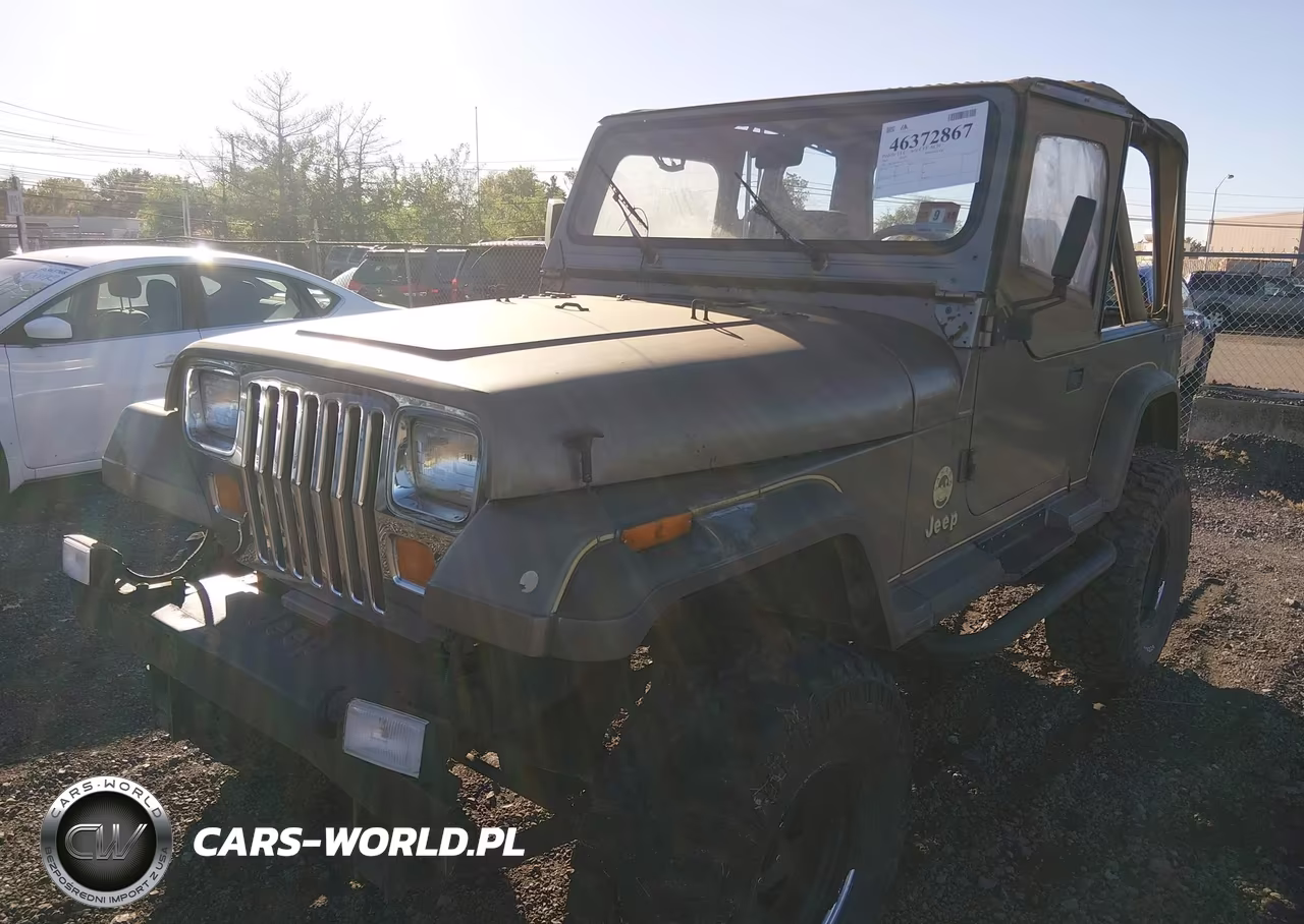 1987 Jeep Wrangler Sport VIN:2BCCV8136HB531513 - 2
