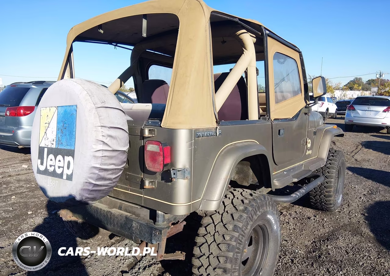 1987 Jeep Wrangler Sport VIN:2BCCV8136HB531513 - 4