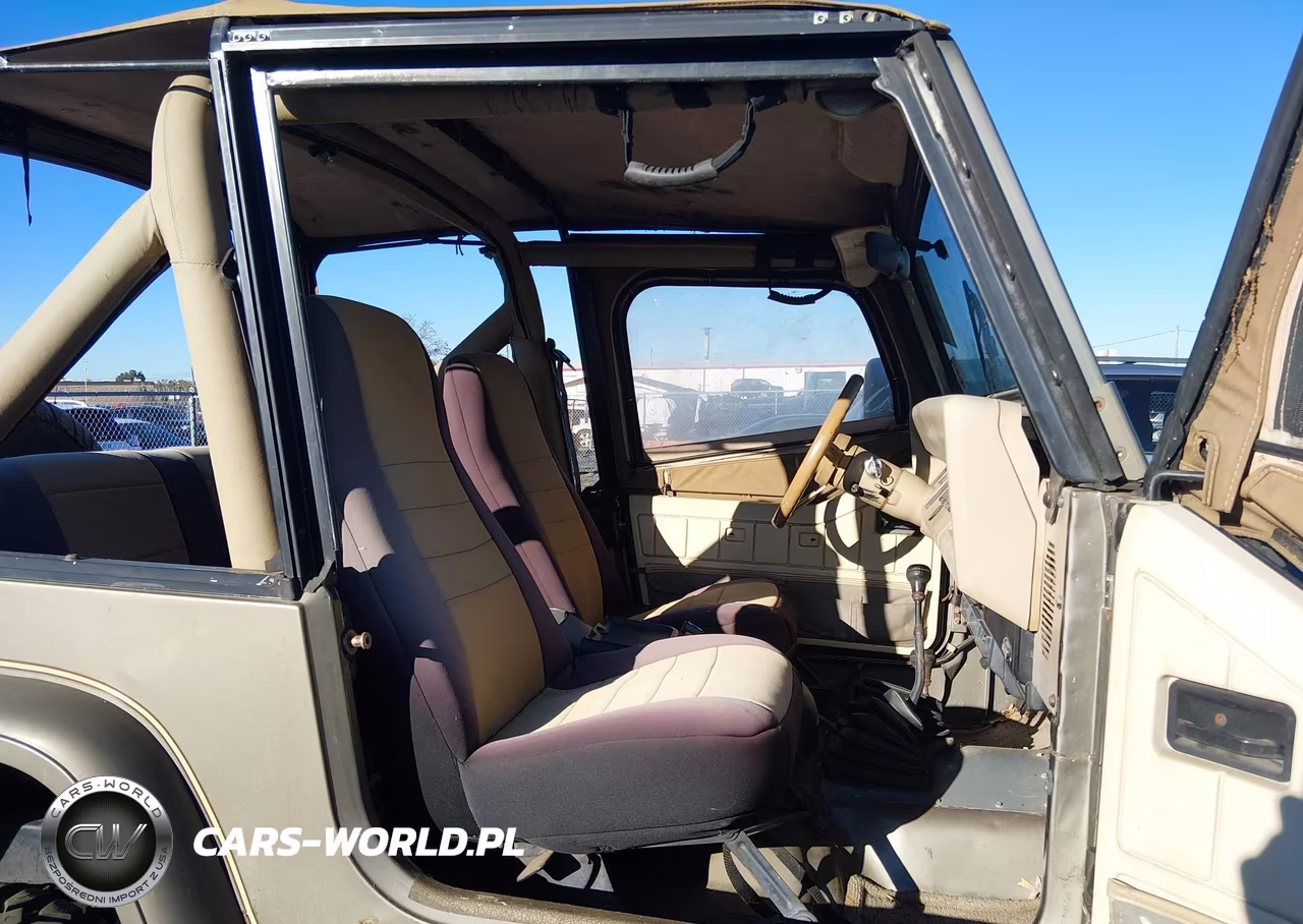 1987 Jeep Wrangler Sport VIN:2BCCV8136HB531513 - 5