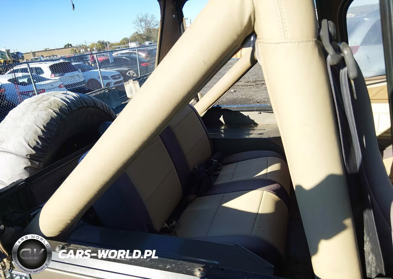 1987 Jeep Wrangler Sport VIN:2BCCV8136HB531513 - 8
