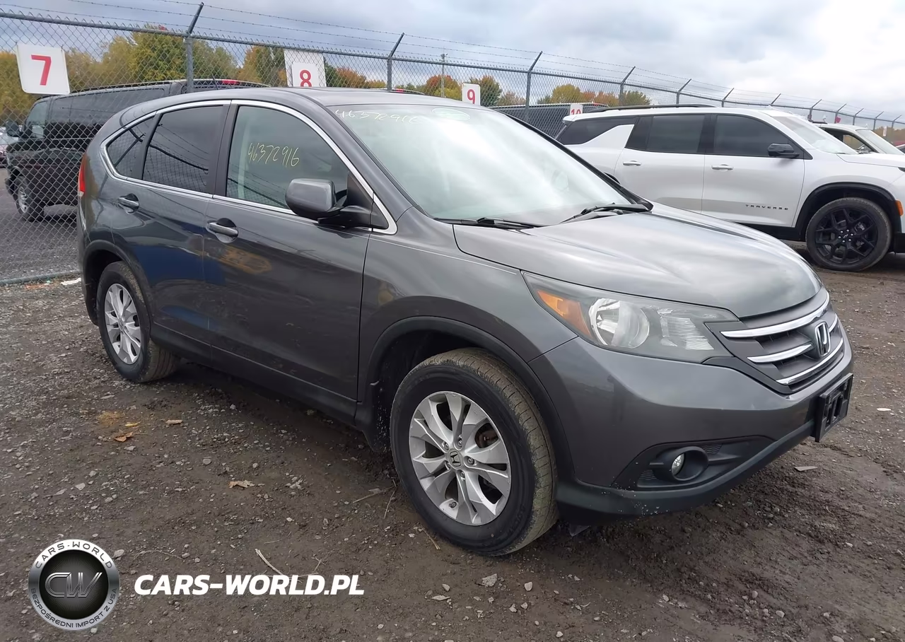 2013 Honda Cr-V Ex VIN:2HKRM4H53DH623947 - 1