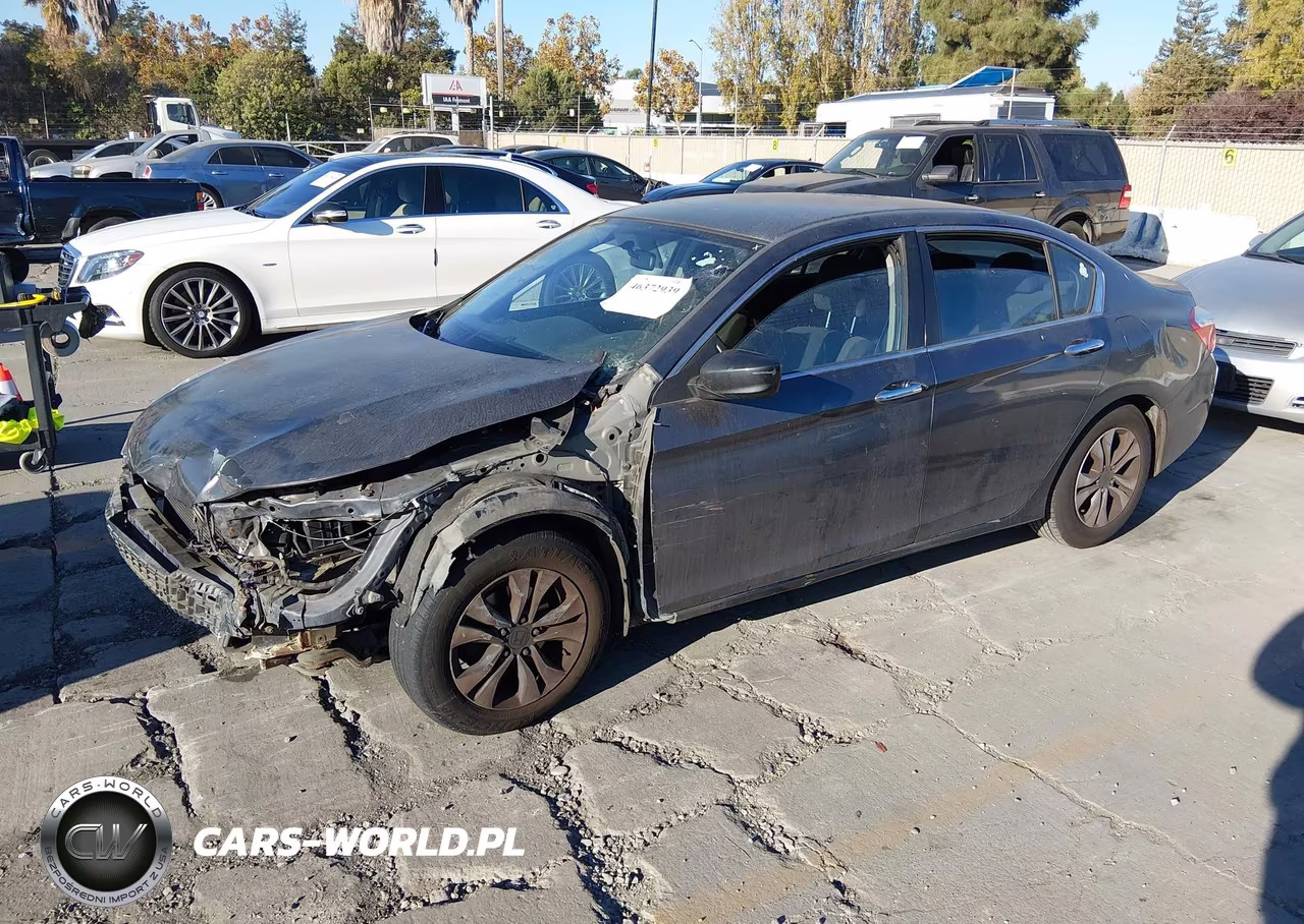 2013 Honda Accord Lx VIN:1HGCR2F37DA024989 - 2