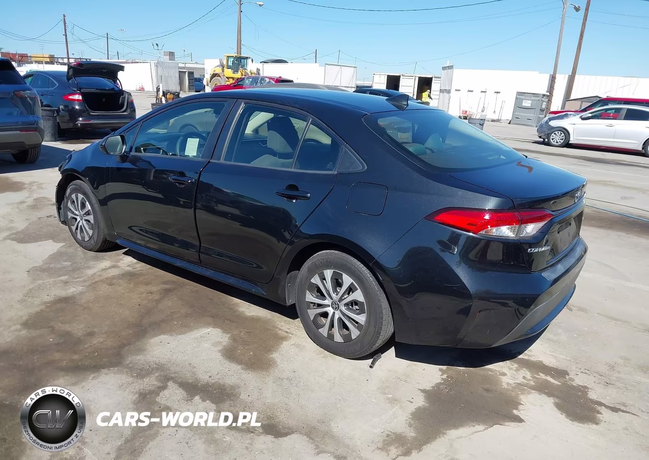 2022 Toyota Corolla Hybrid Le VIN:JTDEAMDE1NJ051749 - 3