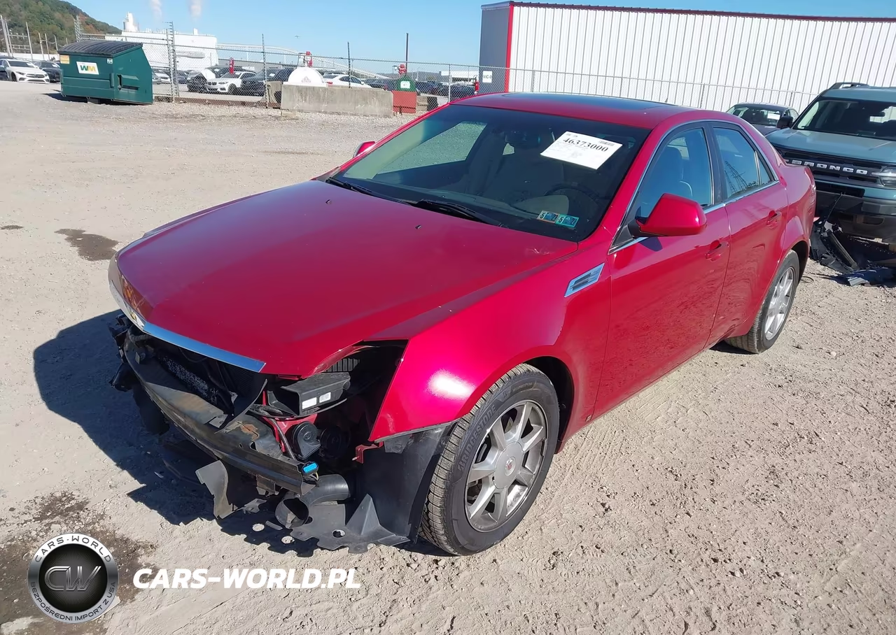 2008 Cadillac Cts Standard VIN:1G6DG577X80178333 - 2