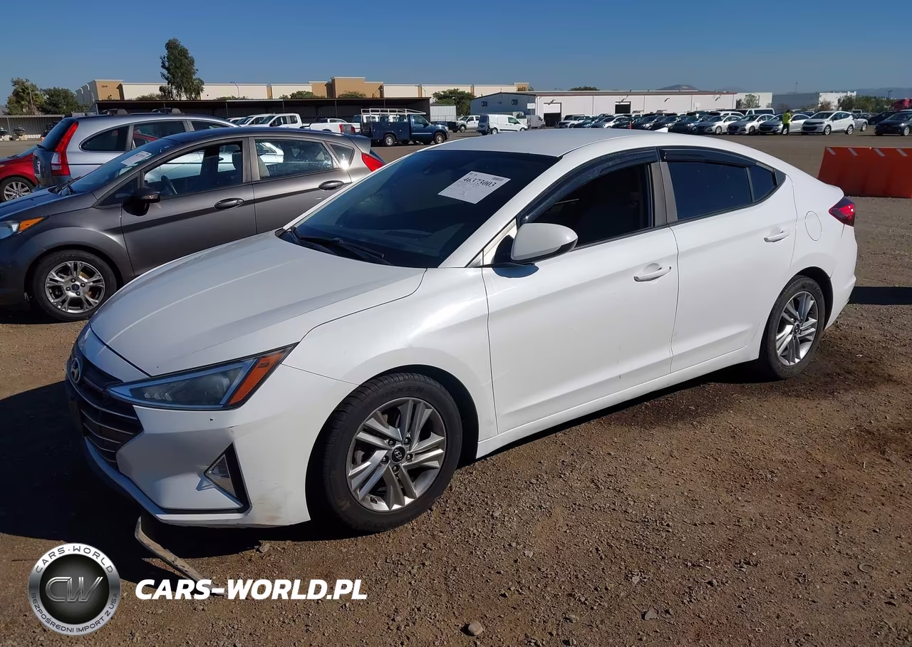 2019 Hyundai Elantra Sel VIN:5NPD84LF2KH424528 - 2