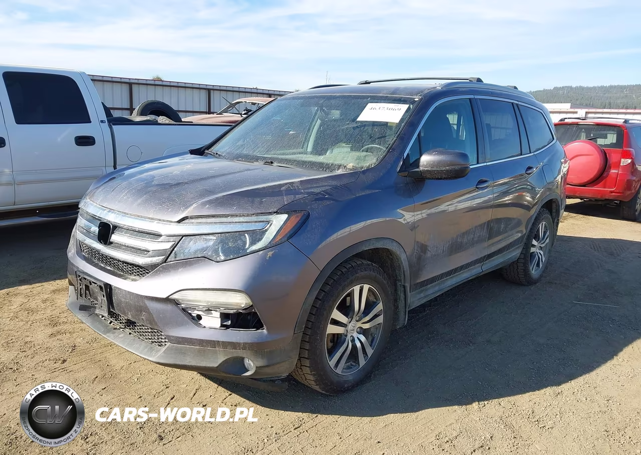2017 Honda Pilot Ex-L VIN:5FNYF6H53HB018347 - 2