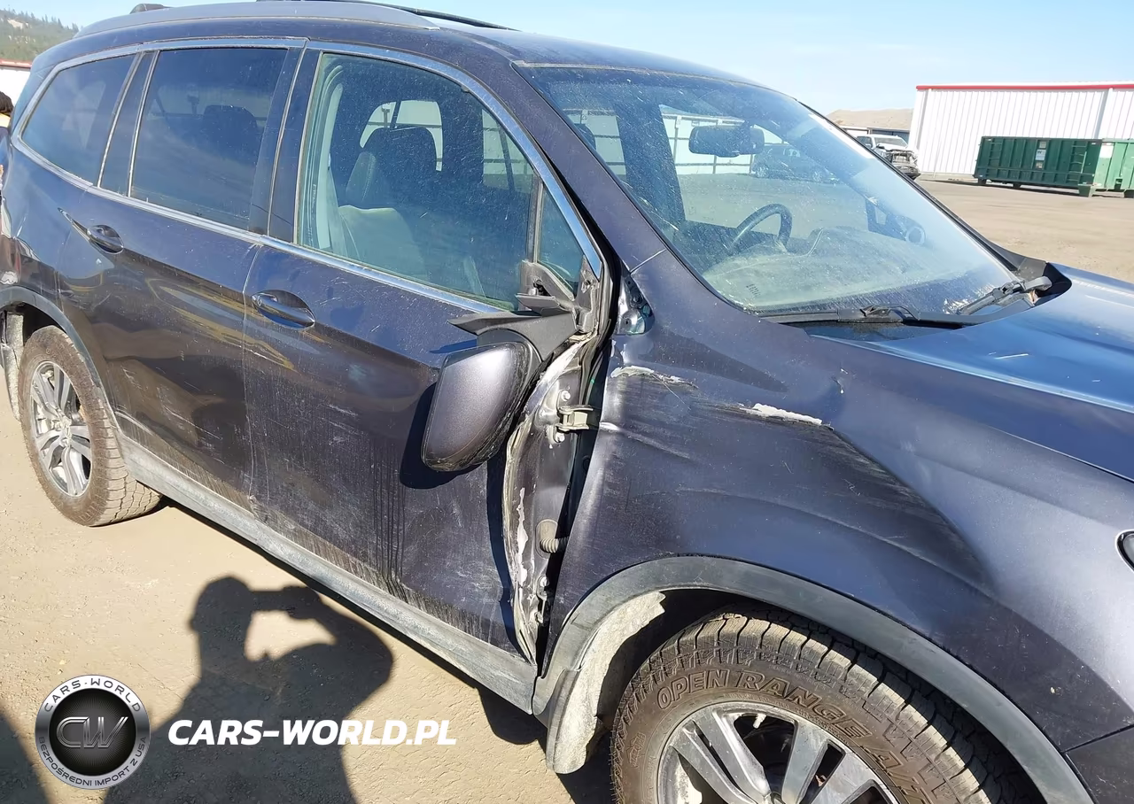 2017 Honda Pilot Ex-L VIN:5FNYF6H53HB018347 - 6