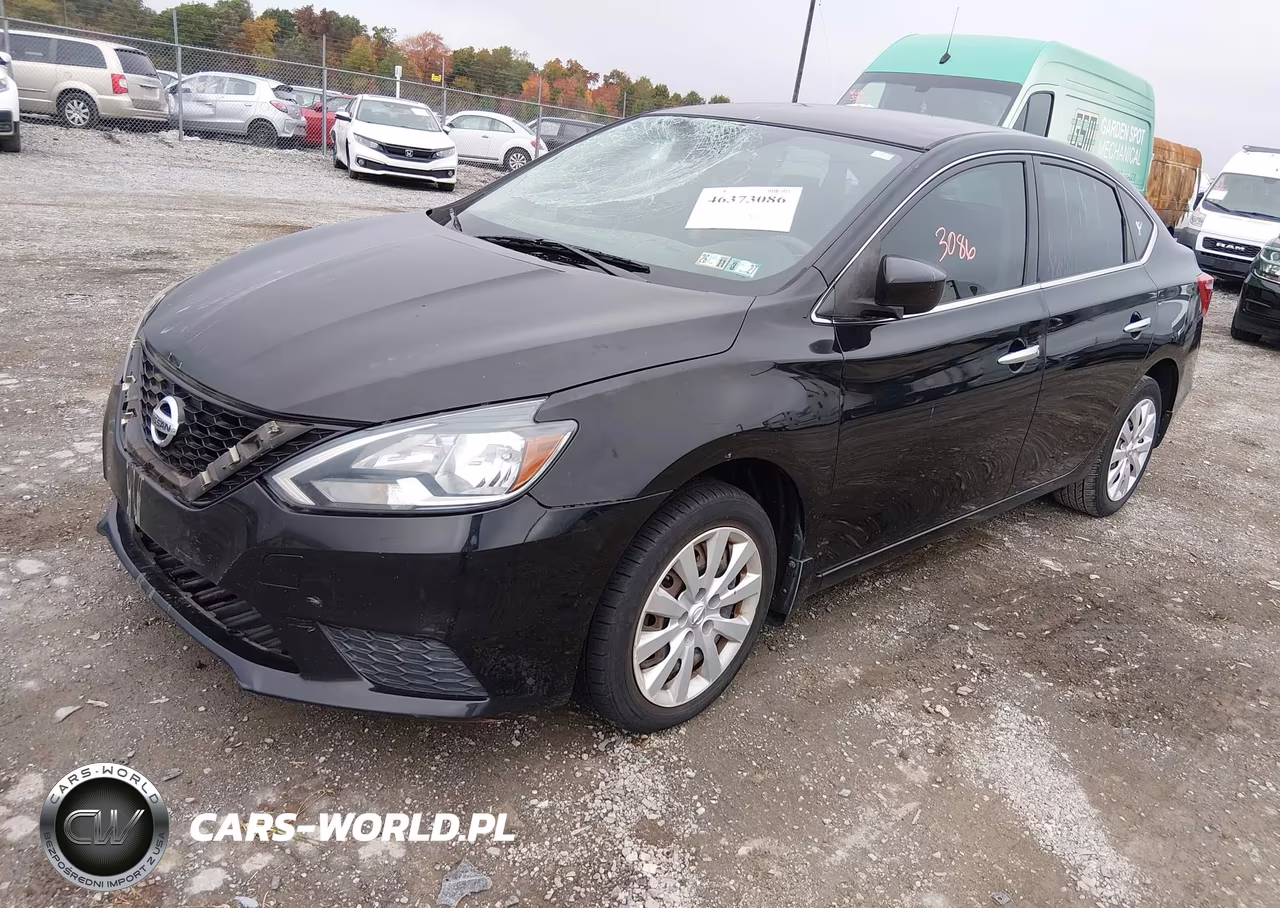 2017 Nissan Sentra Sv VIN:3N1AB7AP2HY376030 - 2